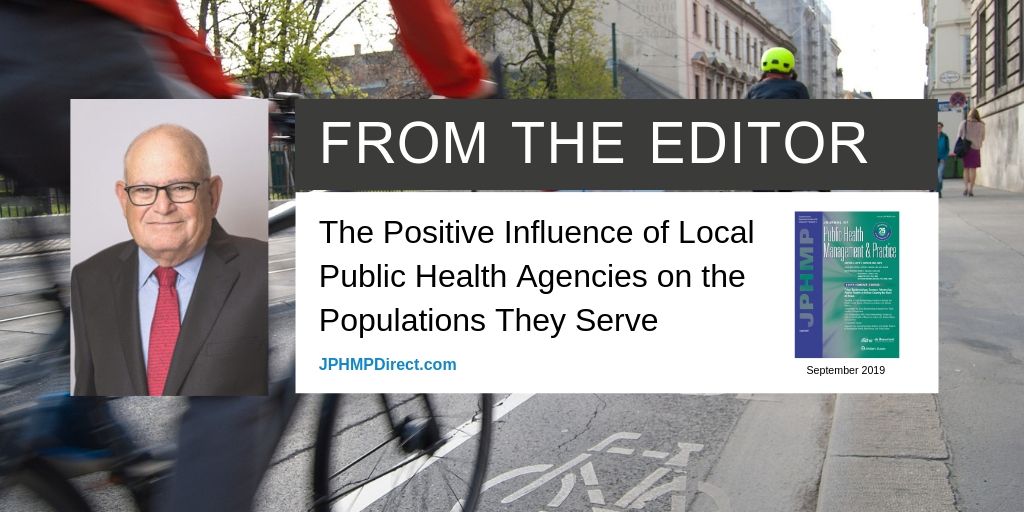 Sep 2019: The Positive Influence of Local Public Health Agencies on the ...