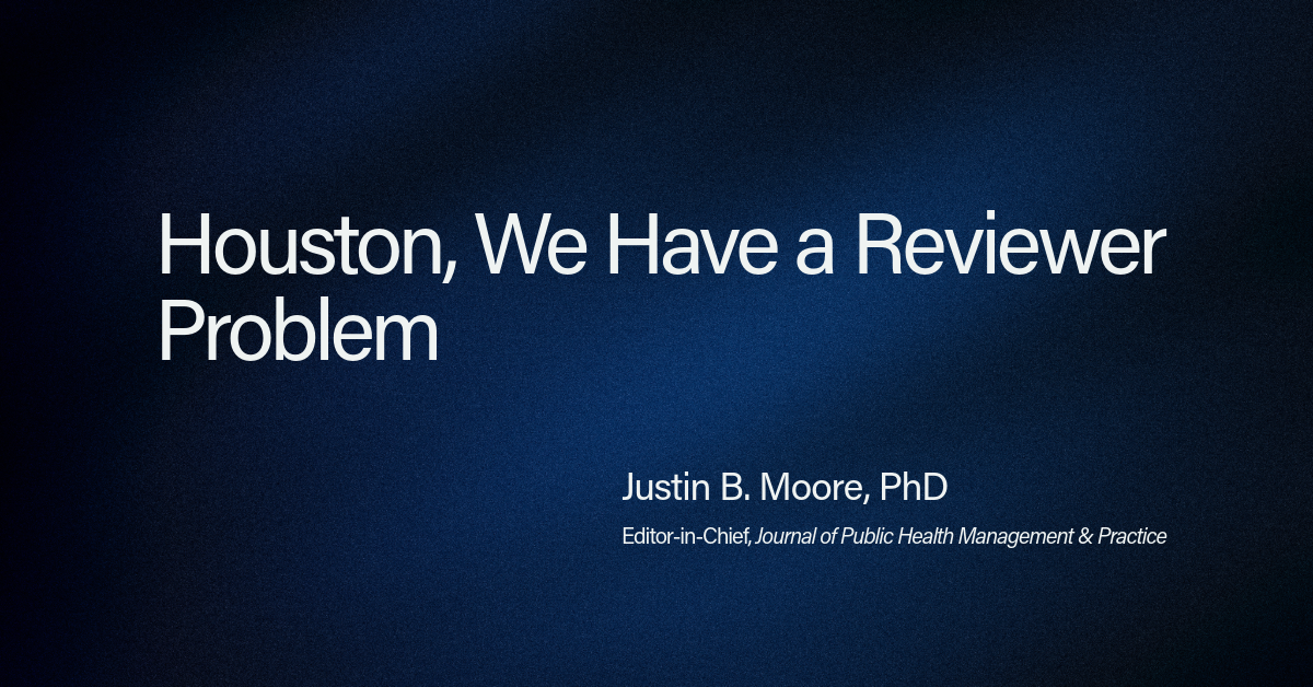 Houston, We Have a Reviewer Problem